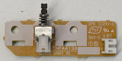 Panasonic TH42PX70 TNPA4138 ON/OFF Switch 