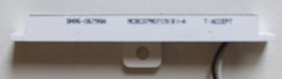 Samsung LE40A557 - BN96-06798A - Light panel PCB 