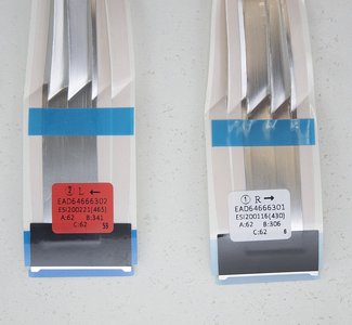 LG 49UK6300PLB - CABLE SCREEN - EAD64666301 - EAD64666302