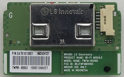 LG 65LA970W - WiFi MODULE - EAT61813901 - TWFM-B006D