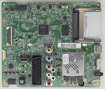 LG 32LF561V - MAINBOARD - EAX66203803 (1.0) - EBR79594615 - EBT63716658