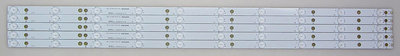 PHILIPS 43PFS4112 /2 - LED BARS - 5x kit 842mm - 10 LEDS - TPT430H3-DUYSHA-G - LB-PF3528-GJD2P5C435X10-B - LD43V02S - GJ-2K16-430-D510-V4