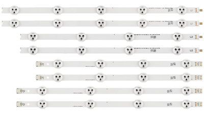 LG 37LN5405  - LED BARS - 2x 9 LEDS + 2x 8 LEDS - AGF78400301 LC370DXE-SFR1 LATWT370R -  6916L-1138A / 1137A 6916L-1140A / 1139A