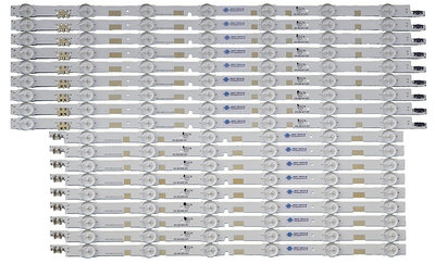 Samsung UE50JU6850 - LED BARS - 16 Strips - 8x 7 led +  8x 6 led -  BN96-38479A - BN96-38480A - V5DR_500SCB_R1 - V5DR_500SCA_R1 - CY-TJ050HGNV1H