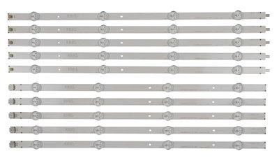 PANASONIC TX-42AS600E - LED BARS - 10X 4-led - SV0420A88_Rev3_A/B_4LED_130930 -  SV0420AA55_Rev0_A/B_4LED_140925