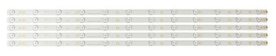 PHILIPS 43PFT4131 - LED BARS - 10 LEDS - LB43015 V0_03 - LBM420P1001 - GJ-2K16-430-D510-V4 - TPT430H3 - LB43003 - LB43101 