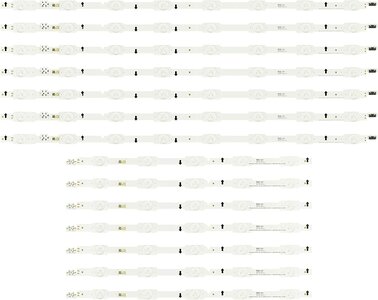 SAMSUNG UE55HU6900 - LED STRIPS -  7 X 13 LED - 2014SVS_UHD_55 - BN96-34251A - BN96-34252A - LM41-00106H - LM41-00106G