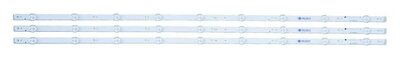 PHILIPS 43PFS5803/12 - LED BARS - 3x 9 LED -  LB43046  - V0_00 / V0_02 - LC430DUY SH A1 - TPT430H3 - 996592001005