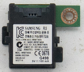 SAMSUNG UE55HU6900 - Bluetooth Module - BN96-30218A - WIBT40A