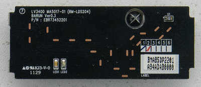 LG 32LV3400 - IR - EBR73452201 - LV3400 MA5017-01 - BARUN Ver0_3