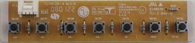 LG 32PG6000  Buttons  EAX40345901 (5)  PD81A/82A/83A 