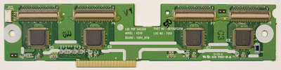 LG 6870QFE011A PCB - Y-DRIVE BUFFER SCAN BTM 