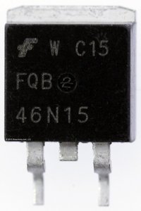fqb46n15 150V N-Channel MOSFET Transistor