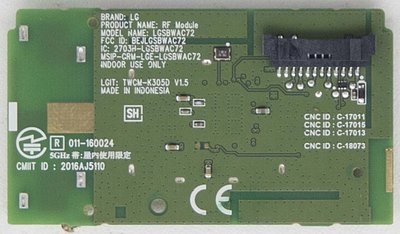 LG 43UJ670V - WiFi / BLueTooth - LGSBWAC72 